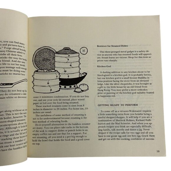 Wokcraft Chinese Cookbook By Charles & Violet Schafer 1972 Paperback Illustrated - Picture 6 of 12